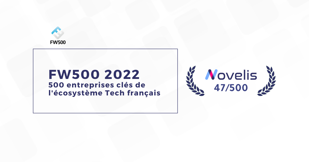 FW500 2022 : Novelis dans le Top 50 !