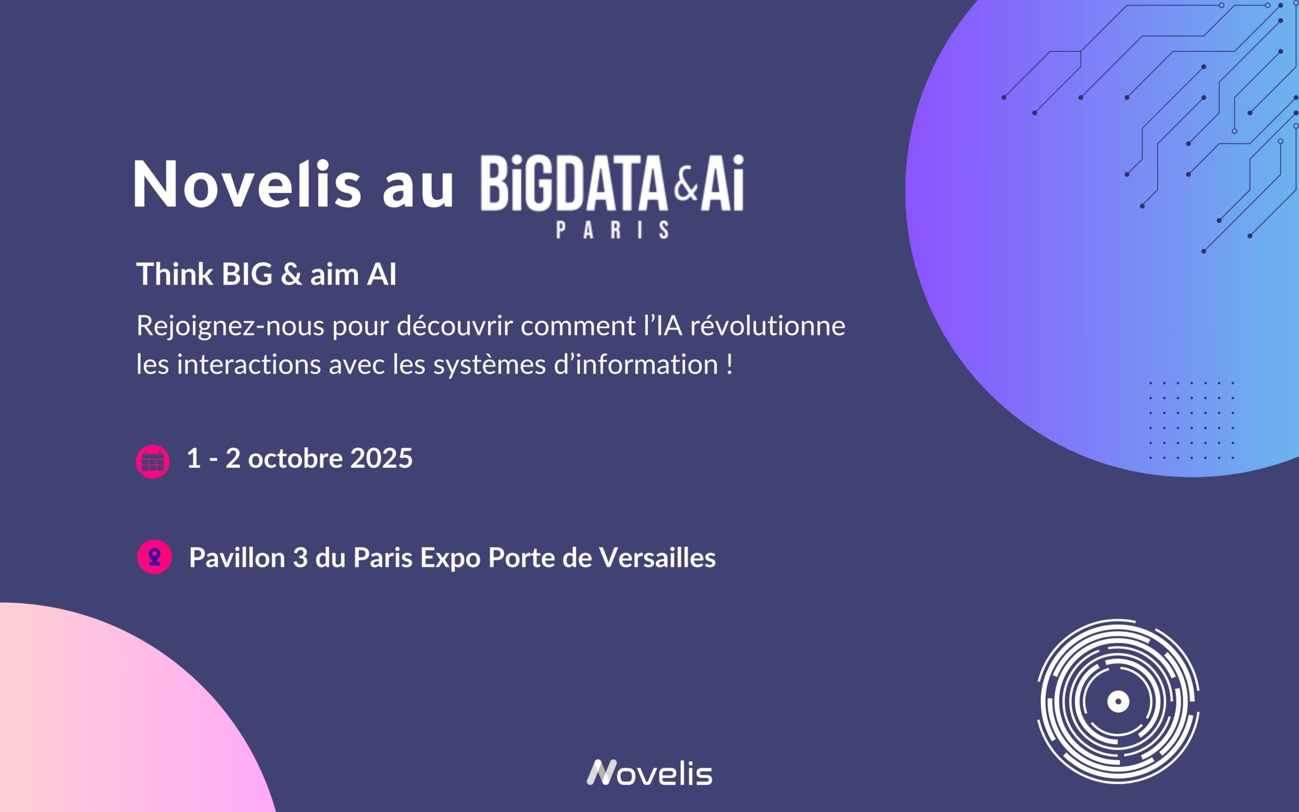 Novelis at Big Data & AI Paris 2025 